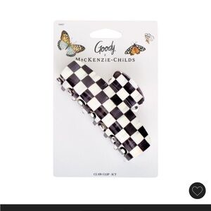 Goody x MacKenzie-Childs Checkered Claw Clip